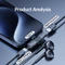 Equip 2-in-1-USB-C-OTG-Adapter, USB-C 3.1 [Stecker] auf 2x USB-C 3.1 [Buchse], PD 100W, grau Vorschaubild