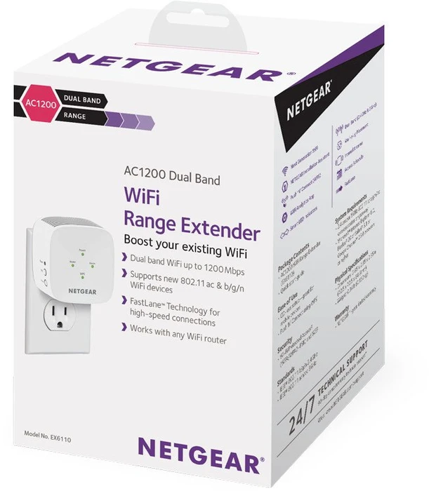Netgear Wi-Fi Range Extender EX6110