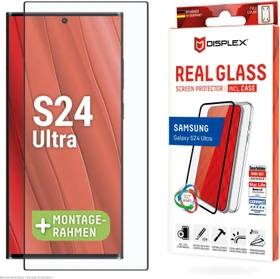 Displex Real Glass + Case für Samsung Galaxy S24 Ultra