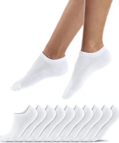 Qincao Everyday Socken weiß, 10 Paare