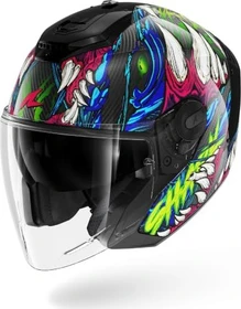 Shark RS Jet Carbon Shaytan blau/rosa/grün