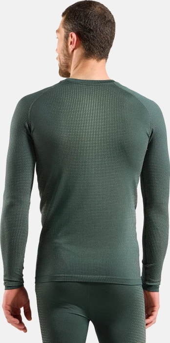 Odlo Performance Warm Baselayer Funktionsshirt langarm urban chic (Herren)