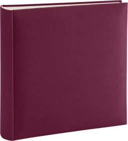 Hama Jumbo Fotoalbum, 30x30, 100 weiße Seiten, Scalea weinrot