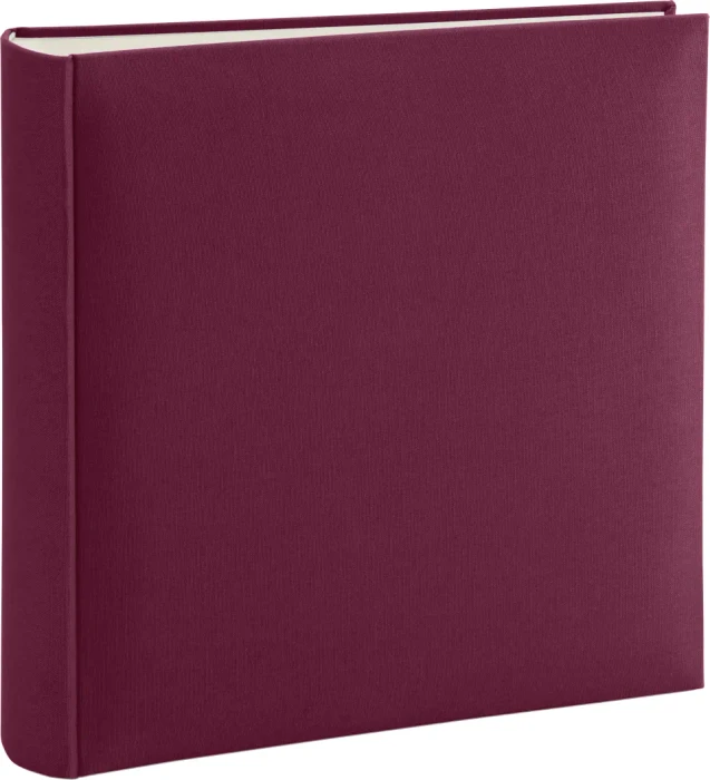 Hama Jumbo Fotoalbum, 30x30, 100 weiße Seiten, Scalea weinrot