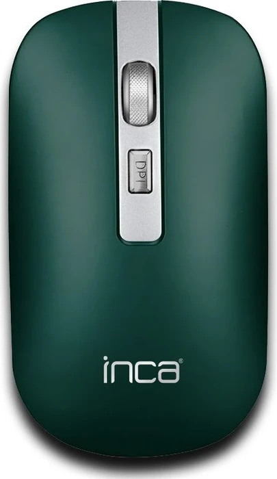 Inca IWM-531RY Wireless Mouse grün, USB/Bluetooth