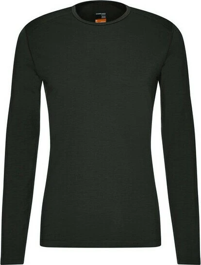 Icebreaker Merino 200 Oasis Crewe Funktionsshirt langarm forestwood (Herren)