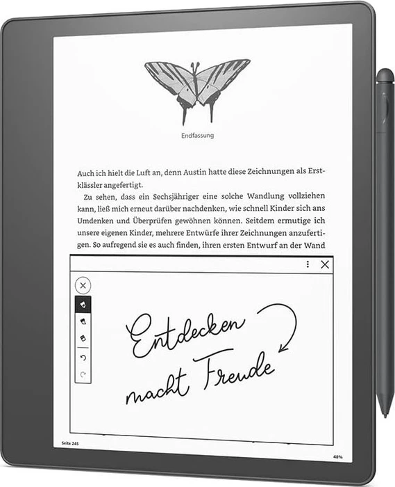 Amazon Premium-Eingabestift für Kindle Scribe, grau