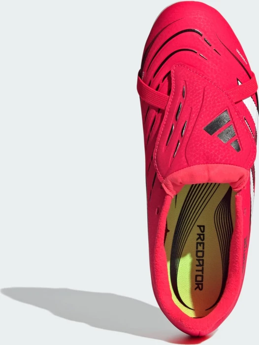adidas Predator League Fold-Over Tongue FG lucid red/cloud white/core black (Junior)