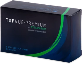TopVue Premium for Astigmatism, -1.25 Dioptrien, 6 Stück
