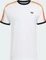adidas 3-Streifen T-Shirt kurzarm cloud white/collegiate gold/power red (Herren) Vorschaubild