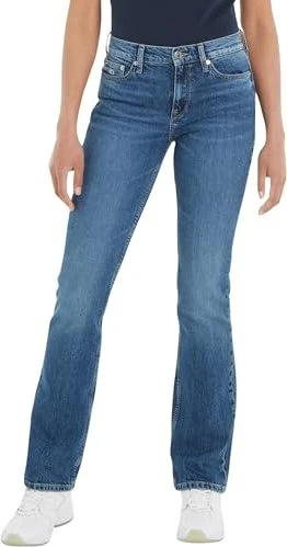 Tommy Hilfiger Maddie Bootcut mit mittelhohem Bund Jeans denim medium (Damen)