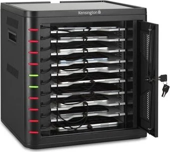 Kensington Mobiler Ladeschrank, für Tablets, 10 Geräte bis 11"