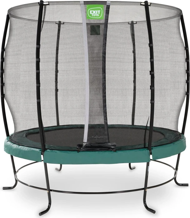 Exit Toys Lotus Classic mit Sicherheitsnetz 253cm Trampolin grün