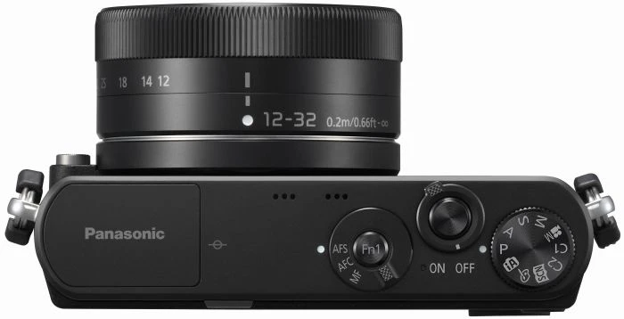 Panasonic Lumix DMC-GM1 schwarz mit Objektiv Lumix G Vario 12-32mm 3.5-5.6 ASPH OIS
