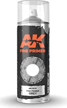 AK-Interactive fine primer grey spray, 400ml