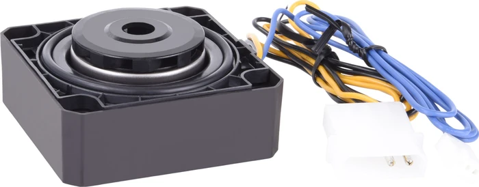 Alphacool ES Laing DDC310 Single Black, platic bottom, schwarz