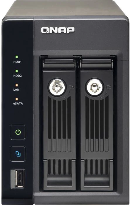 QNAP Turbo Station TS-269 Pro 3TB, 1GB RAM, 2x RJ-45 1000Base-T, 2x USB-A 3.0