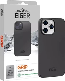 Eiger Grip Case für Apple iPhone 15 Pro schwarz