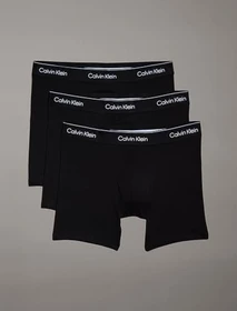 Calvin Klein Icon Cotton Stretch 3er Boxer Briefs black/dtm white (Herren)