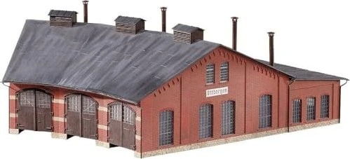 Kibri Ringlokschuppen Ottbergen, dreiständig