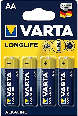 Varta Longlife Mignon AA, 4er-Pack