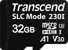 Transcend 230I R100/W70 32GB, UHS-I U3, A1, Class 10
