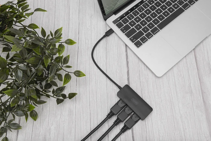 Digitus 3-Port MST Video Hub, USB-C [Stecker]