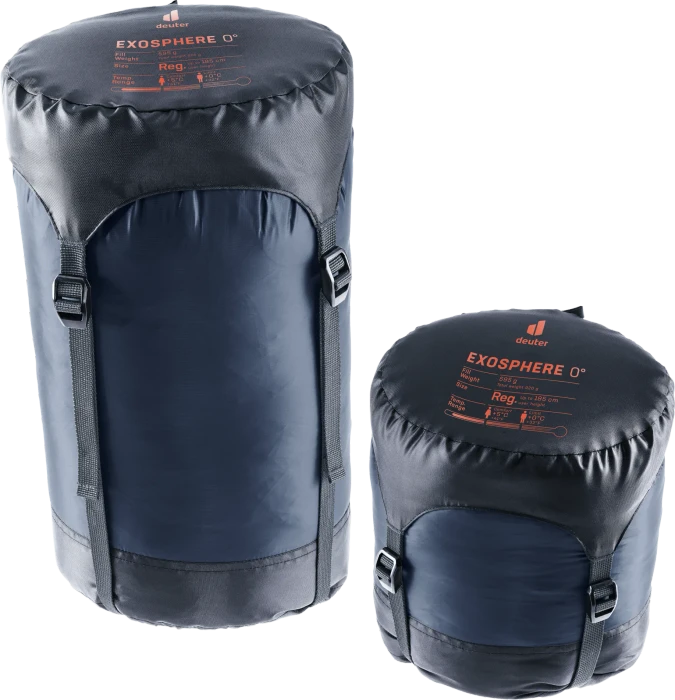 Deuter Exosphere 0° Mumienschlafsack ink/paprika