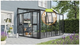Vitavia Athena 8600 ESG/HKP Gewächshaus anthrazit
