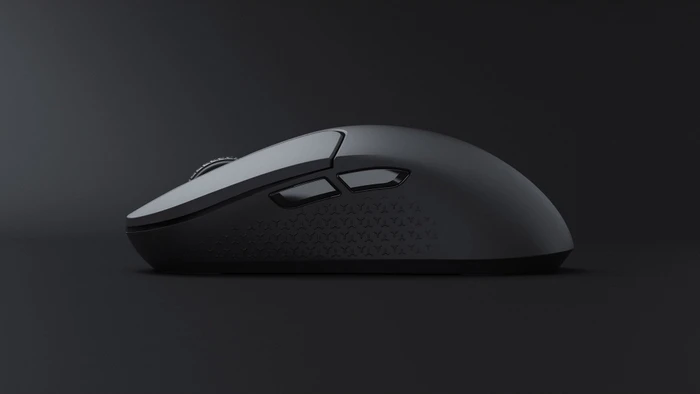 Keychron M3 mini Wireless Mouse schwarz, USB/Bluetooth