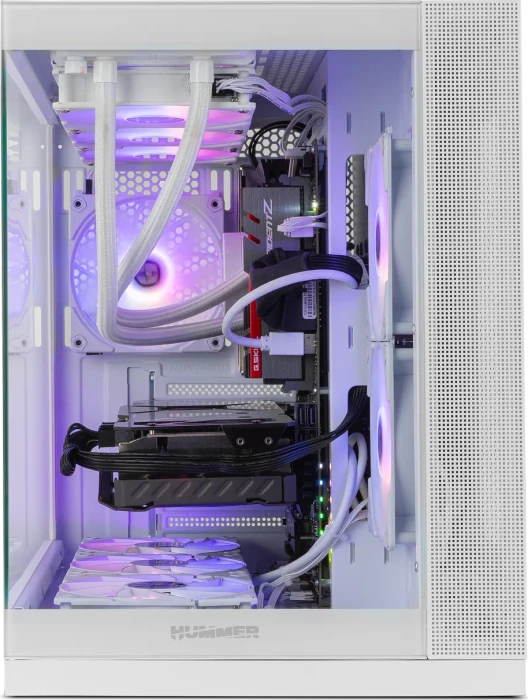Nox Xtreme Hummer Astra Neo White, Glasfenster