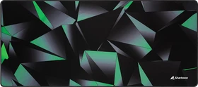 Sharkoon Skiller SGP30 XXL Stealth, Gaming Mouse Mat, schwarz/hellgrün
