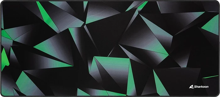 Sharkoon Skiller SGP30 XXL Stealth, Gaming Mouse Mat, schwarz/hellgrün