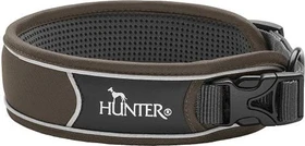 Hunter Divo Hundehalsung, Nylon, M, braun