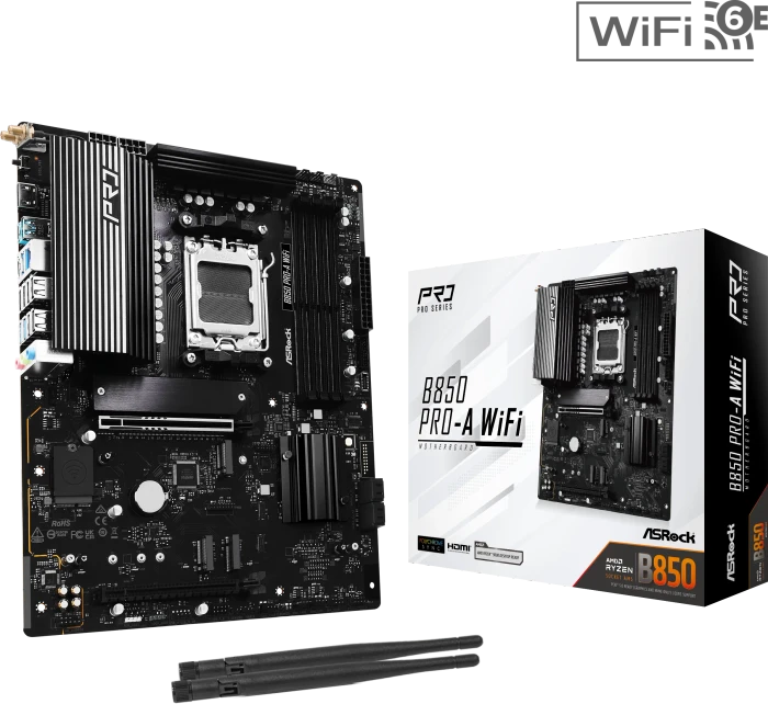 ASRock B850 Pro-A WiFi (AMD AM5)