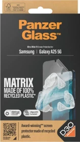 PanzerGlass Matrix Screen Protector Ultra-Wide Fit with Aligner Kit für Samsung Galaxy A25 5G