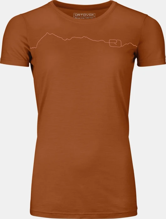 Ortovox 150 Cool Mountain Funktionsshirt kurzarm bristle brown (Damen)