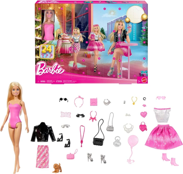 Mattel Barbie Fashionista Adventskalender 2025