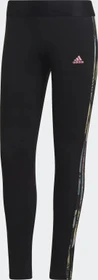 adidas Loungewear Essentials 3-Streifen Hose lang black/bliss pink (Damen)