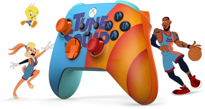 Microsoft Xbox Series X Wireless Controller Space Jam: A New Legend Tune Squad Special Edition (Xbox SX/Xbox One/PC)