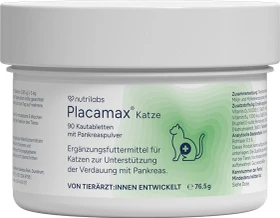 NutriLabs Placamax Kautabletten für Katzen, 90 Stück