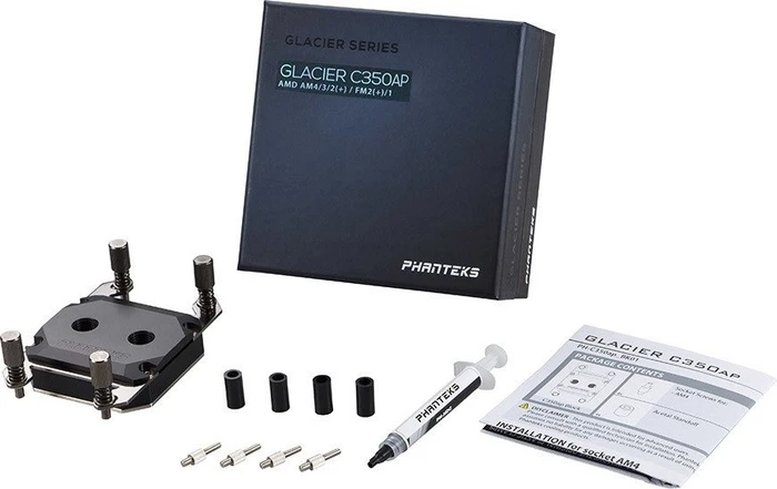 Phanteks Glacier C350AP, schwarz