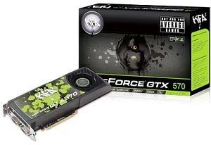 KFA2 GeForce GTX 570, 1.25GB GDDR5, 2x DVI, Mini HDMI