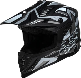 iXS 363 2.0 matt schwarz/grau/weiß