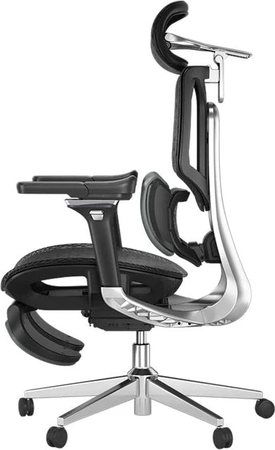 Hbada E3 Pro Ergonomischer Bürostuhl mit Fußstütze, schwarz