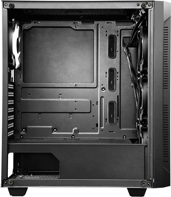 Chieftec Gamer GS-01B Hunter, Glasfenster