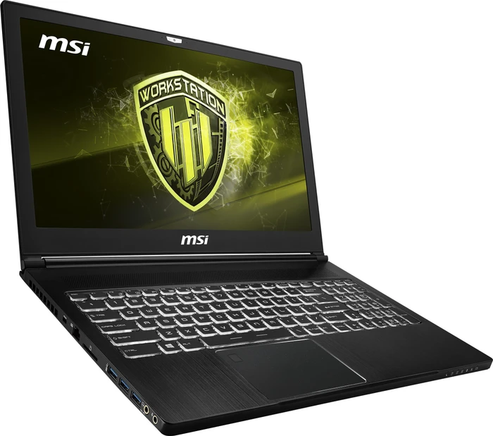 MSI WS63 8SJ-027 4K Workstation WS63 8SJ-027, Core i7-8850H, 32GB RAM, 512GB SSD, 1TB HDD, Quadro P2000, DE