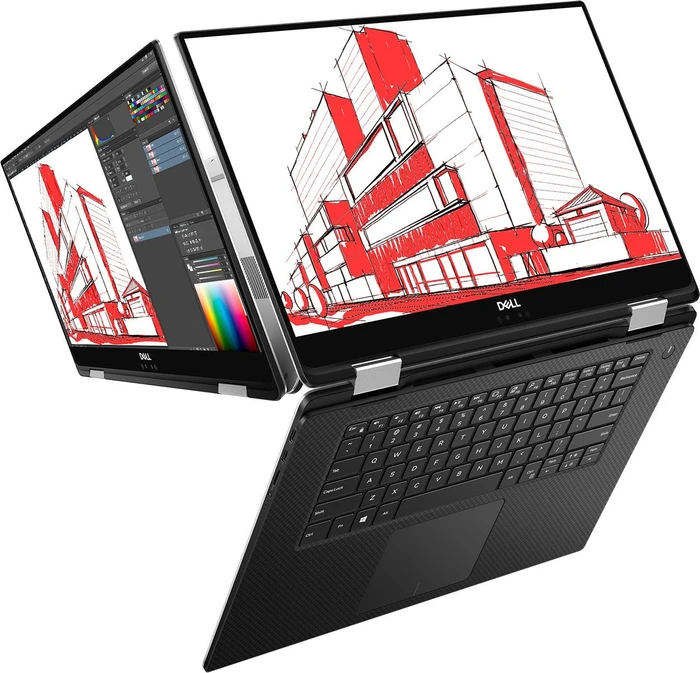 Dell Precision 5530 2-in-1, silber, Core i7-8706G, 16GB RAM, 512GB SSD, Radeon RX Vega M GL Hybrid, DE