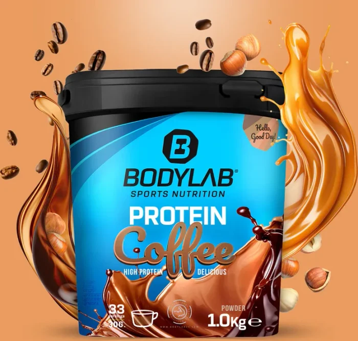 BodyLab24 Protein Coffee Haselnuss Caramel 1kg