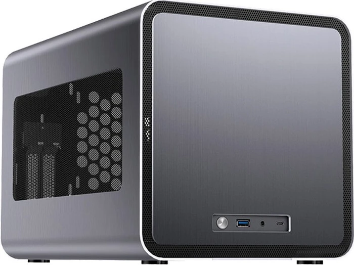 Jonsbo V8, grau, Mini-ITX